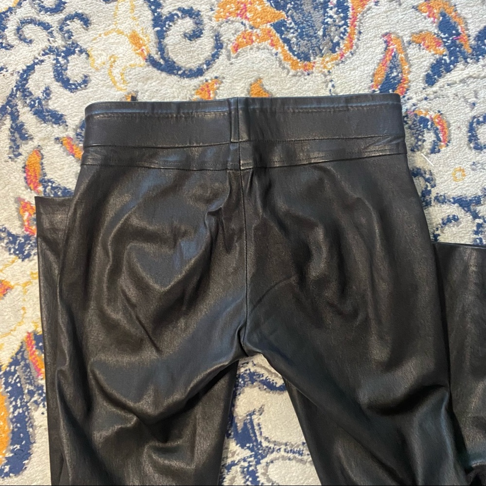 Yves Saint Laurent Leather Pants - Picture 6 of 7